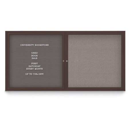 United Visual Products Corkboard, Ultramarine/White, 96"x48" UV435HPLUS-WHITE-ULTMAR